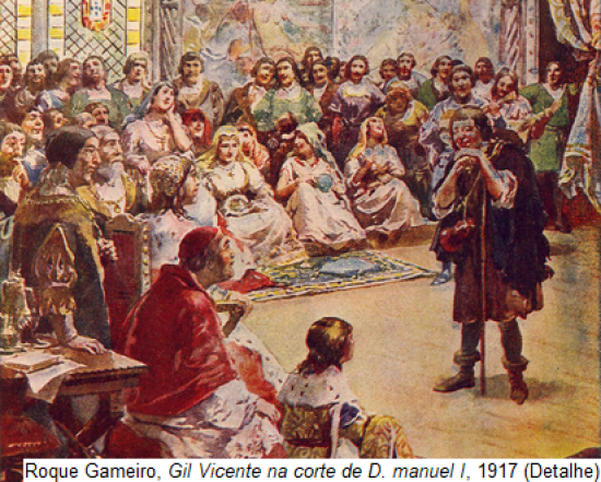 Imagem ilustrativa - Gil Vicente na corte