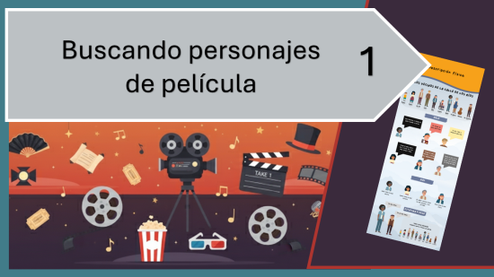 Imagem ilustrativa de buscando personajes de película