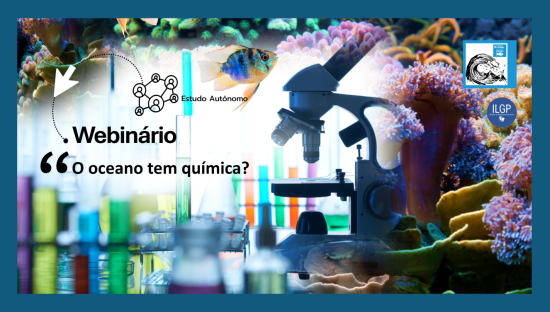 Imagem do webinário | O oceano tem química?