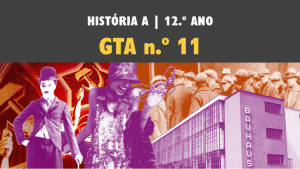 GTA 11 | ST3 | O agudizar das tensões políticas e sociais a partir dos anos 30