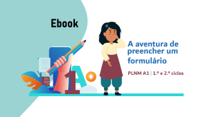 Ebook | A aventura de preencher um formulário | Curso | PLNM A1