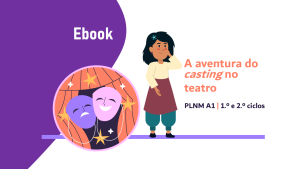 Imagem ilustrativa do ebook do curso Casting no teatro