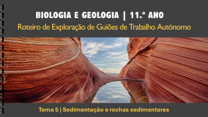 Roteiro | T5 | Sedimentação e rochas sedimentares