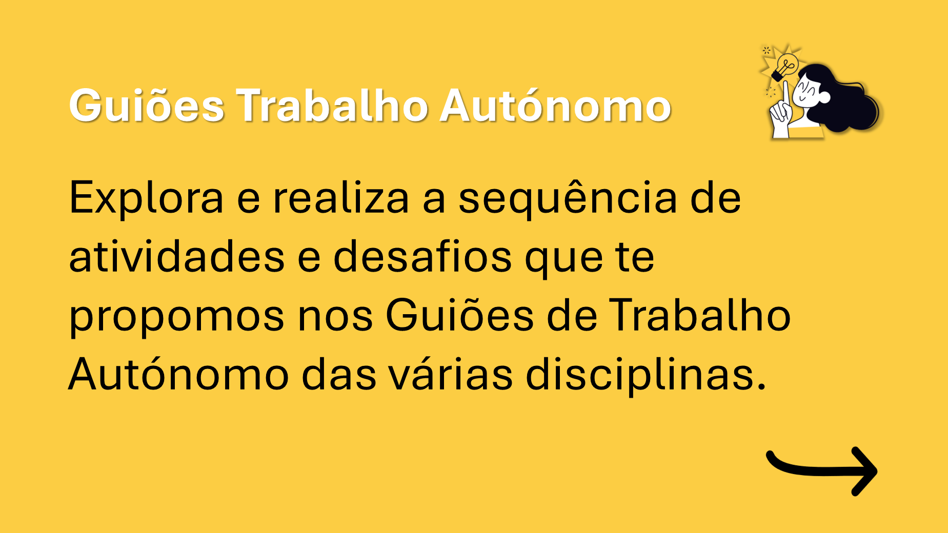 Guiões de Trabalho Autónomo