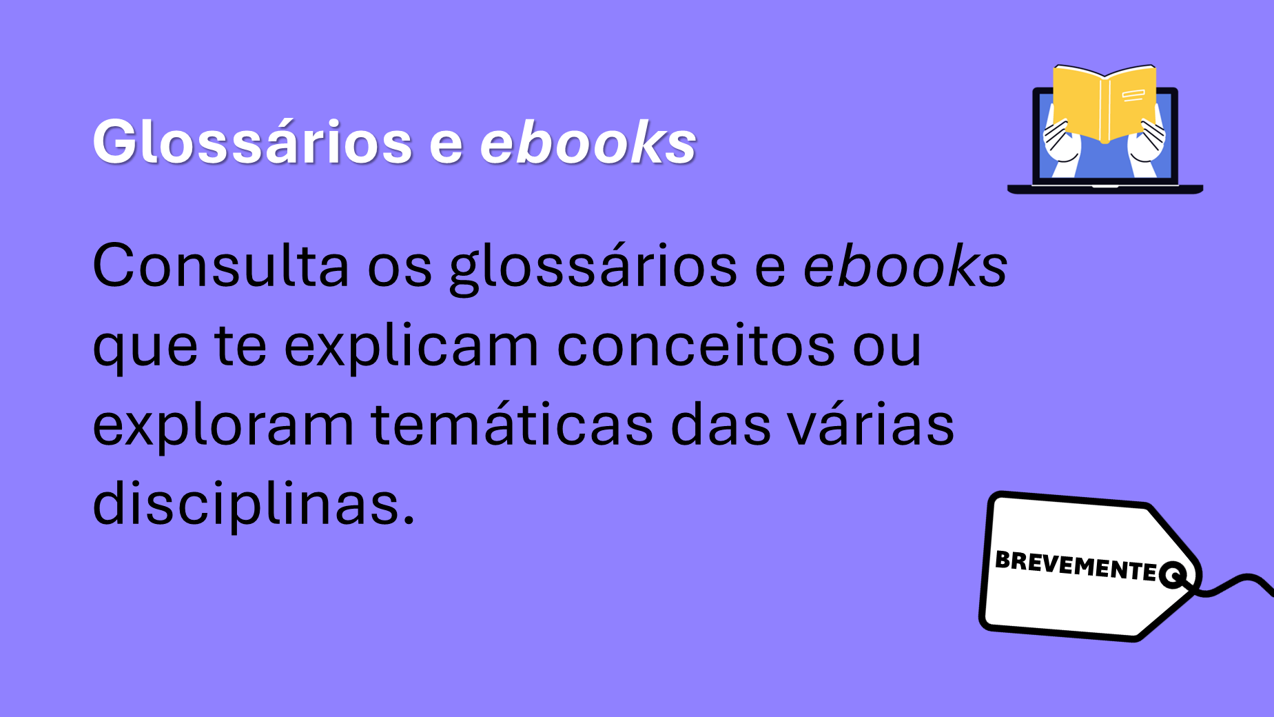 Glossários e eBooks