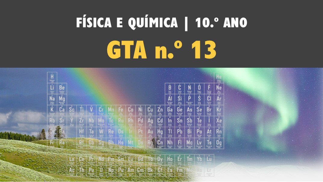 GTA 13 | T1 | ST3 | Energia dos eletrões nos átomos – nuvem eletrónica