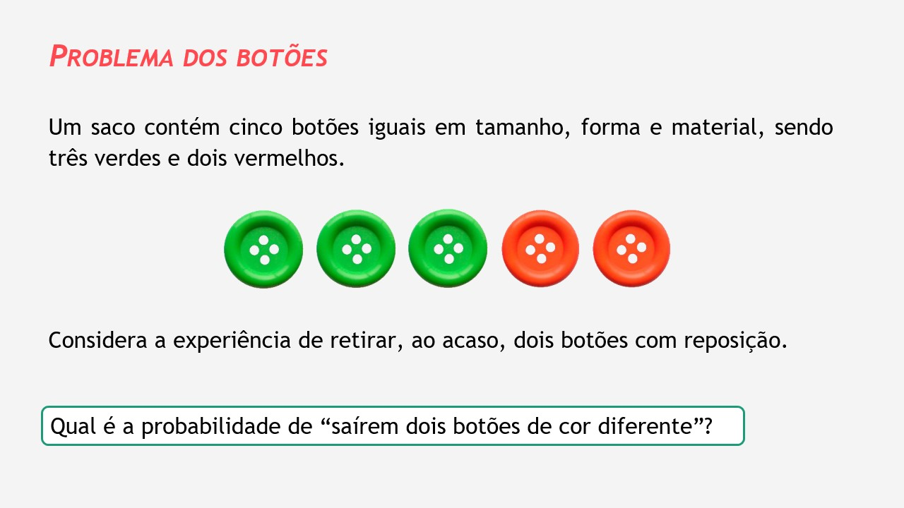 Problema dos botões