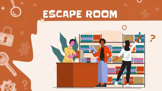 Escape room na biblioteca os números