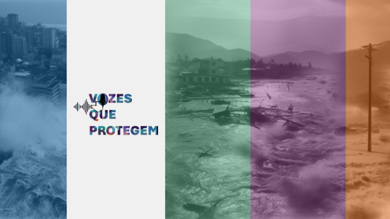 imagem que ilustra fenómenos de inundação por tsunamis