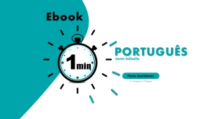 Ebook | Português num minuto: dúvidas com verbos - vol. 1